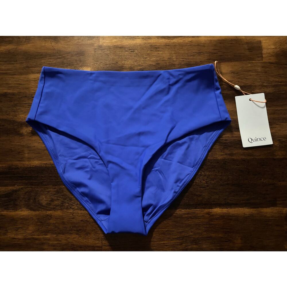 Quince Women’s XS Swimsuit Bikini Bottom Bathing Suit High Rise Brief